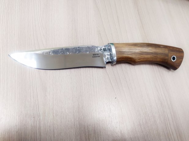 Нож  « ХИЩНИК » 95Х18 кованая (со следами ковки).