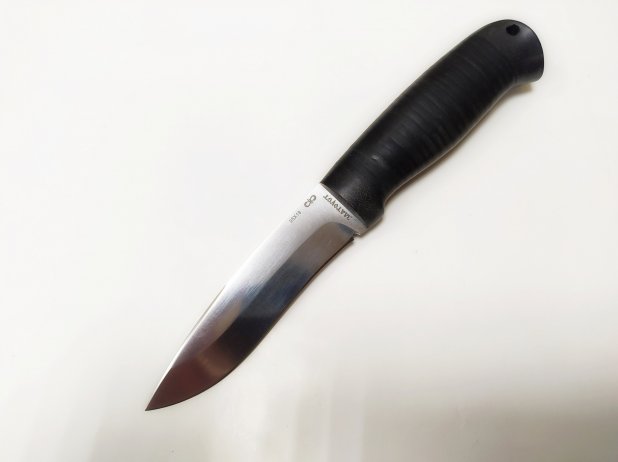 Нож  « ШАМАН-2»  сталь 95Х18. рукоятка кожа.